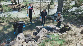 GEBEN’İN GENÇ MUHAFIZLARI DOĞA İÇİN EL ELE VERDİ: MİLLİ PARK PIRIL PIRIL!