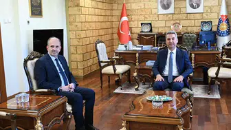 Müftü Güller’den Rektör Okumuş’a Ziyaret