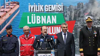 8. İyilik Gemisi Lübnan Yolunda: 730 Ton Yardım Yola Çıktı