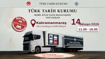 Türk Tarih Kurumu Kitap Tırı Okuyucularla Buluşuyor