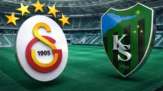 Galatasaray ile Kocaelispor 11'ler belli oldu!