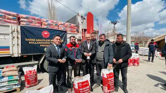 Andırın’da Ayçiçeği Üretimine Dev Destek: Tohumlar Dağıtıldı