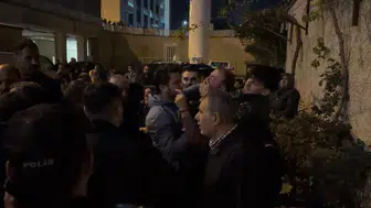 Kahramanmaraş’ta Hastane Önünde Gerilim