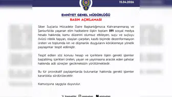 Sosyal Medyada 591 Hesap İçin Süreç Başlatıldı