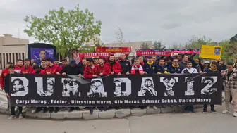 Kahramanmaraş’ta Taraftar Grupları Tek Yürek Oldu