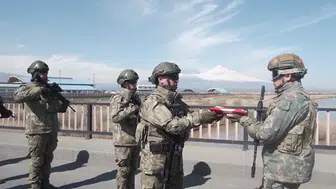 Nahçıvan Askeri Birlikleri Türkiye'de Tatbikat Gerçekleştiriyor