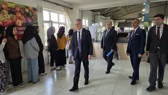 Müdür Akpınar'dan Okul Pansiyonuna Anlamlı Ziyaret