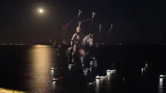 Yenikapı’da 1453 Dronla Görkemli Fetih Şöleni