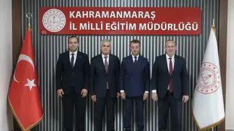 Kahramanmaraş İl Millî Eğitim Müdürü Akpınar’a Protokol Ziyareti