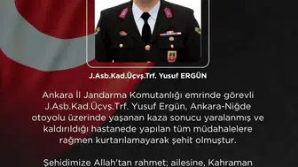 Şehit Yusuf Ergün İçin Bakan Çiftçi'den Mesaj