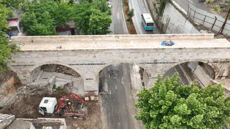 Kanlıdere Köprüsü Restorasyonunda Sona Gelindi