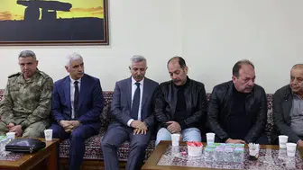 Vali Ünlüer’den Almina Ağaoğlu’nun Ailesine Taziye Ziyareti