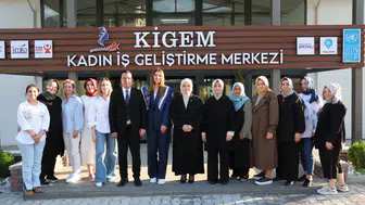 AK Parti Milletvekili Tuba Köksal’dan KİGEM’e Ziyaret