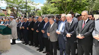 Başkan Görgel, Merhum Hacı Ali Özal'ın Cenaze Törenine İştirak Etti