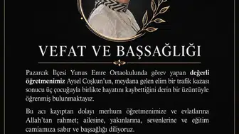 Pazarcık'ta Acı Kayıp: Öğretmen ve 3 Çocuğu Hayatını Kaybetti