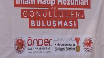Kahramanmaraş’ta İmam Hatipliler 70 Yıllık Geleneksel Pilav Buluşması
