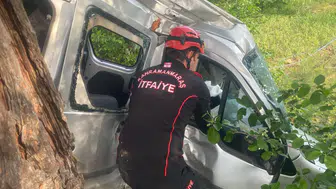 Kahramanmaraş Andırın Yolunda Kaza: 4 Yaralı