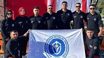 KİÜ Arama Kurtarma Takımı Uluslararası Yarışmada Dünya İkincisi Oldu