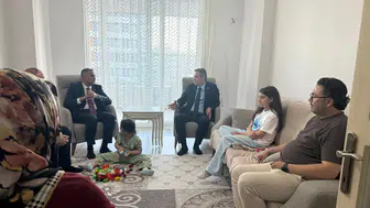 Onikişubat'ta Anlamlı Ziyaret