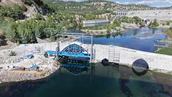 Tarihi Ceyhan Köprüsü ziyarete hazırlanıyor