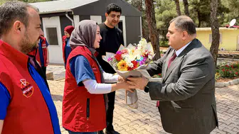 Başkan Yardımcısı Beşen Çalışanlarla Bayramlaştı