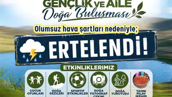 Karagöl’deki Gençlik Buluşması Ertelendi