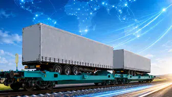 Yerli Tır Dorsesi Taşıma Vagonu Prototipi Tamamlandı