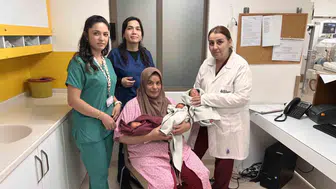 10 Yıllık Özlem Üçüz Bebek Sevinciyle Son Buldu