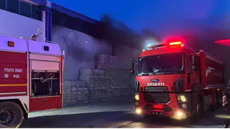 Kahramanmaraş’ta Tekstil Fabrikasında Yangın