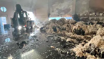 Yeni Sanayi Sitesi'nde Fabrika Yangını Söndürüldü