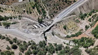 Bertiz bölgesinde yeni köprü inşaatı hızla sürüyor, ulaşım standartları yükseliyor