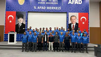 TDV Kahramanmaraş Arama Kurtarma Ekibi Akredite Oldu