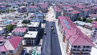 Elbistan'da Hacı Esat Efendi Caddesi'nde kapsamlı ulaşım projeleri başlatıldı