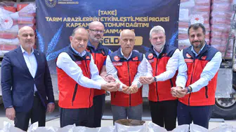 Kahramanmaraş’ta Üreticilere Hibe Destekli Soya Tohumu