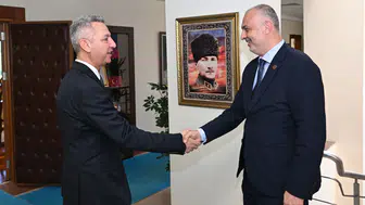 Andırın Belediye Başkanı Gökşen’den KSÜ Rektörü Okumuş’a Ziyaret