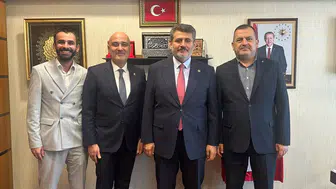 İl Başkanı Gül TBMM'de Vekil Debgiciyi Ziyaret Etti