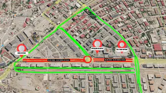 Kahramanmaraş'ta Azerbaycan Bulvarı'nda geçici trafik kısıtlamaları 1 Temmuz'a kadar sürecek