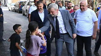 Başkan Görgel, Menderes Mahallesi'ndeki ulaşım yatırımlarını yerinde inceledi