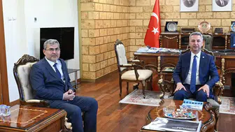 Tabip Odasından KSÜ Rektörü Okumuş'a Ziyaret