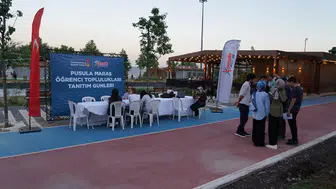 Pusula Maraş, "Öğrenci Toplulukları Tanıtım Günleri" ile gençlerin ilgisini çekti