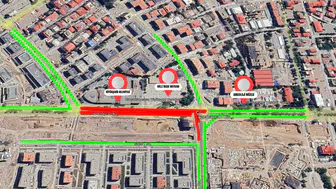 Azerbaycan Bulvarı 9 Gün Trafiğe Kapanıyor