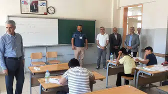 Şehirde İlk Mesleki Ortaokul İçin Sınav Yapıldı