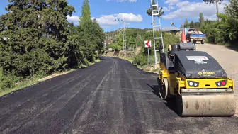Göksun'da Ulaşım Altyapısı Güçleniyor, Yol Çalışmaları Sürüyor