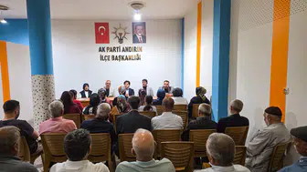 AK Parti Andırın İlçe Danışma Meclisi Toplantısı Yapıldı