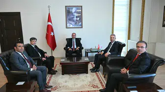 Rektör Okumuş’tan Kaymakam Sarıdoğan’a Ziyaret