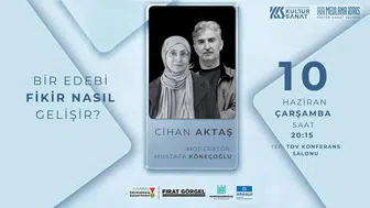 Kahramanmaraş'ta Edebiyat Söyleşisi: Yazar Cihan Aktaş, yaratım sürecini paylaşacak!