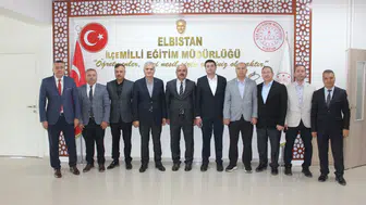 Elbistan’da Eğitim Yatırımları Yerinde İncelendi