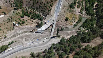 Kahramanmaraş'ta yeni köprü çalışmaları hızla ilerliyor!