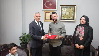 Gazi Serkan Yeşilay'a 15 Temmuz Ziyareti