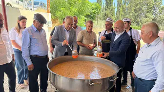 AK Parti Kahramanmaraş Milletvekili Karatutlu, Çiğli Mahallesi'ndeki Aşure Programına Katıldı